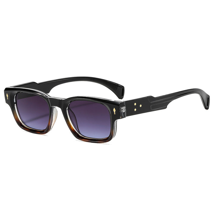 Retro-inspirierte quadratische Sonnenbrille Karnz