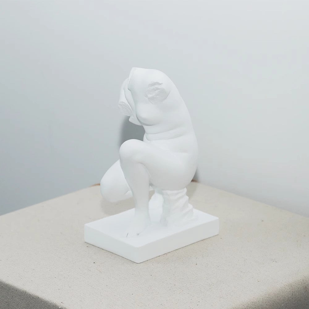 Abstract Künstlerische Figurine