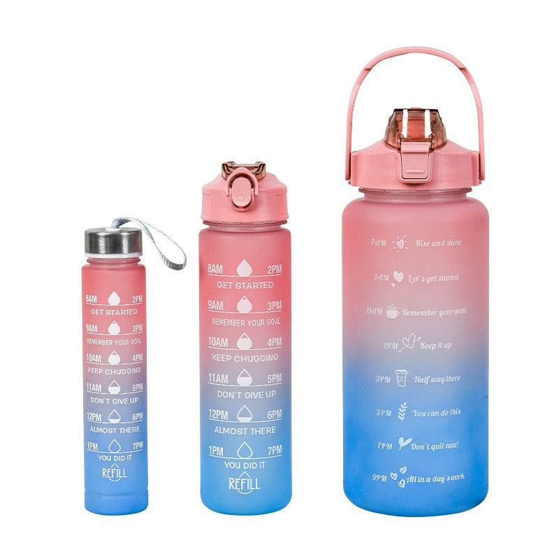 Damen Motivierende Trinkflasche Karnz