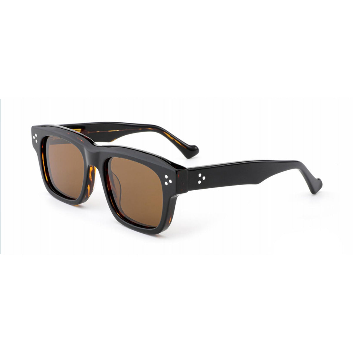 Damen Designer Sonnenbrille im retro-inspirierten Quadrat-Design mit hochwertigem Kunststoffrahmen Karnz