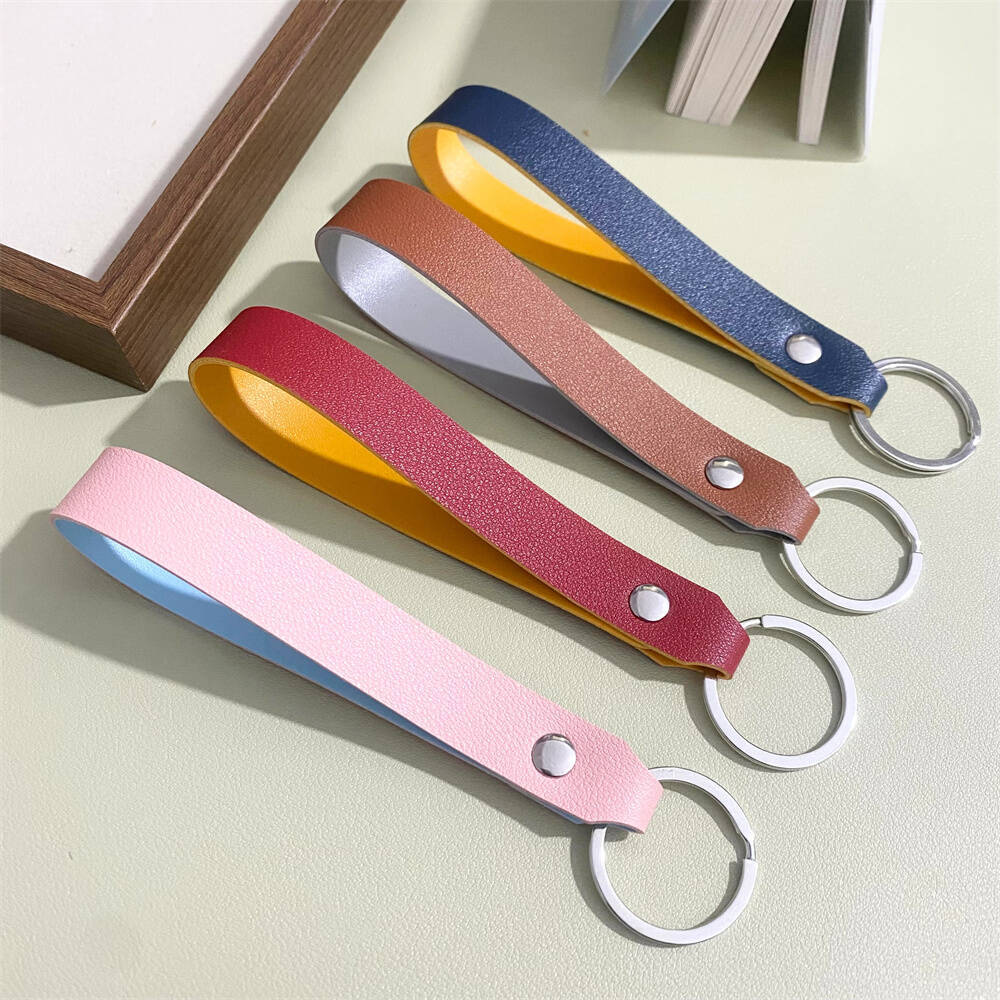 Premium Leder Schlüsselanhänger Halter Karnz