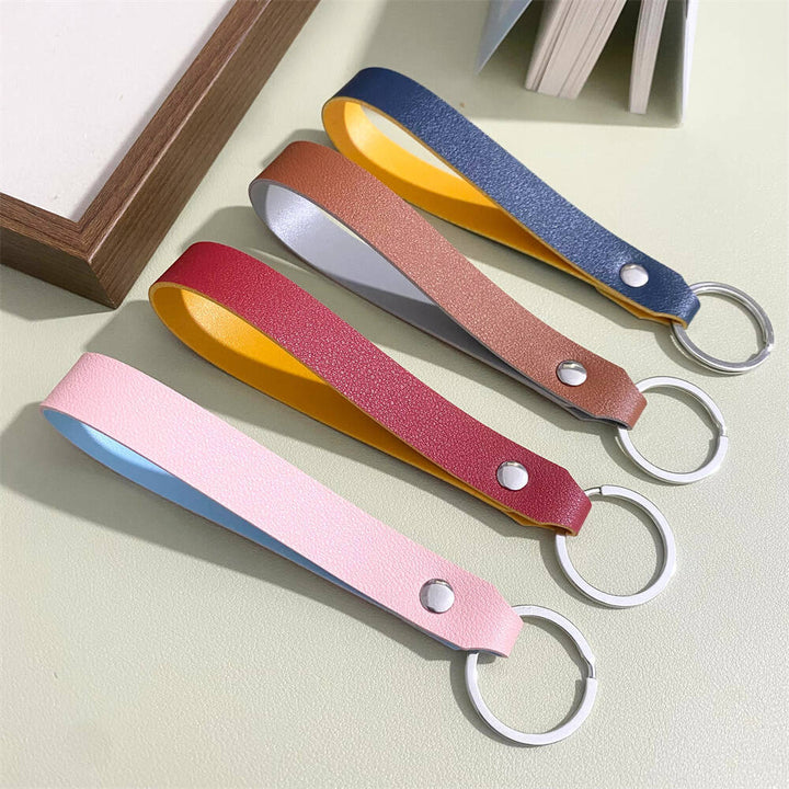 Premium Leder Schlüsselanhänger Halter Karnz