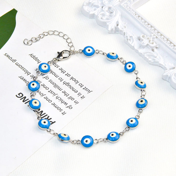 Bunte Augen Charm Brille Kette Karnz