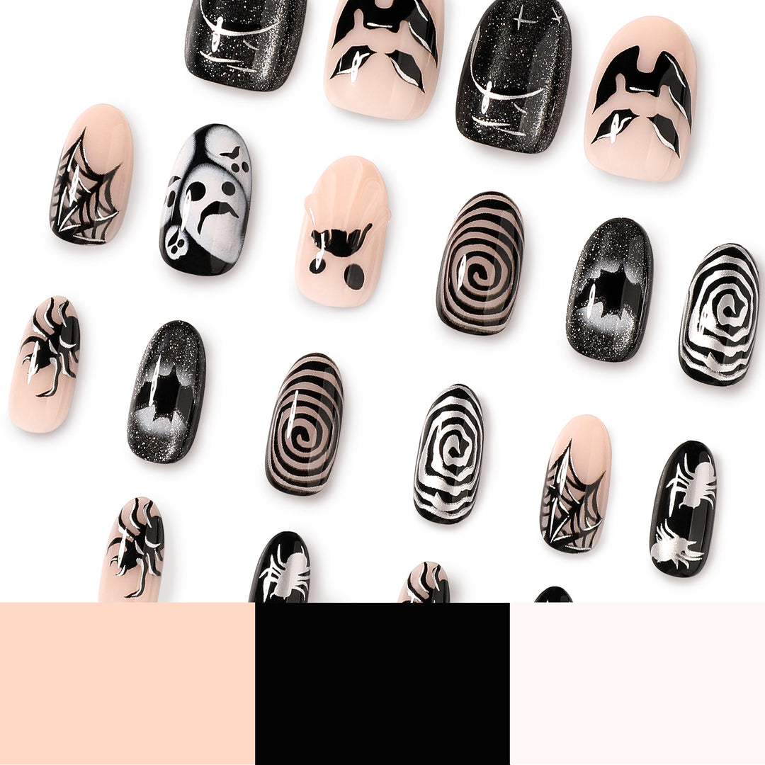 Kreative Halloween-Nagelkunst mit einzigartigen Motiven Karnz