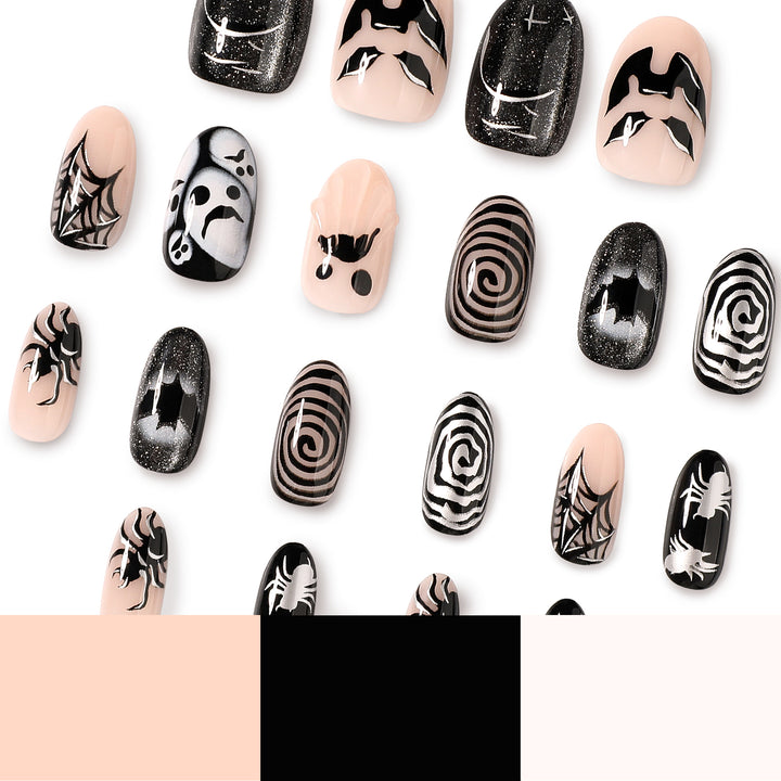 Kreative Halloween-Nagelkunst mit einzigartigen Motiven Karnz
