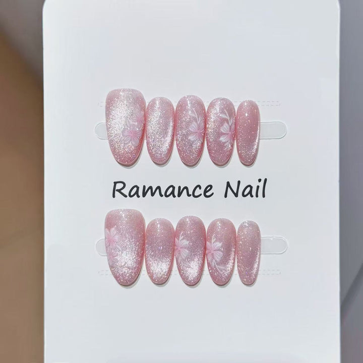 Floral Design Press-On Nail Set Karnz