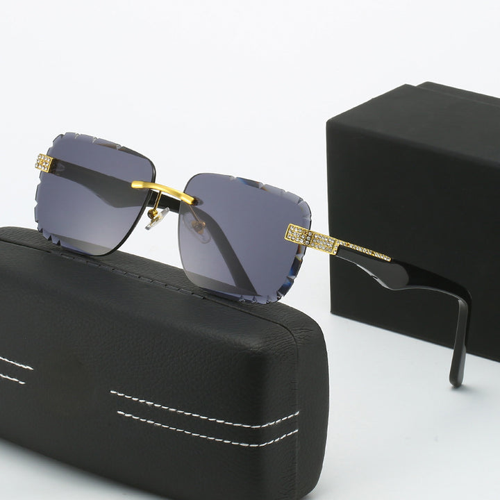 Damen Modische Sichtbrille mit luxuriösen Akzenten Karnz