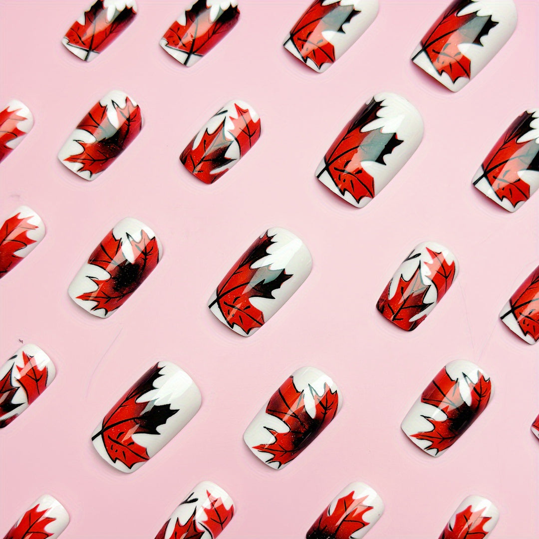 Kreatives Herbst Nageldesign Karnz