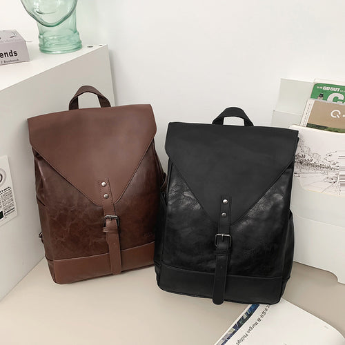 Vintage Leder Rucksack Karnz