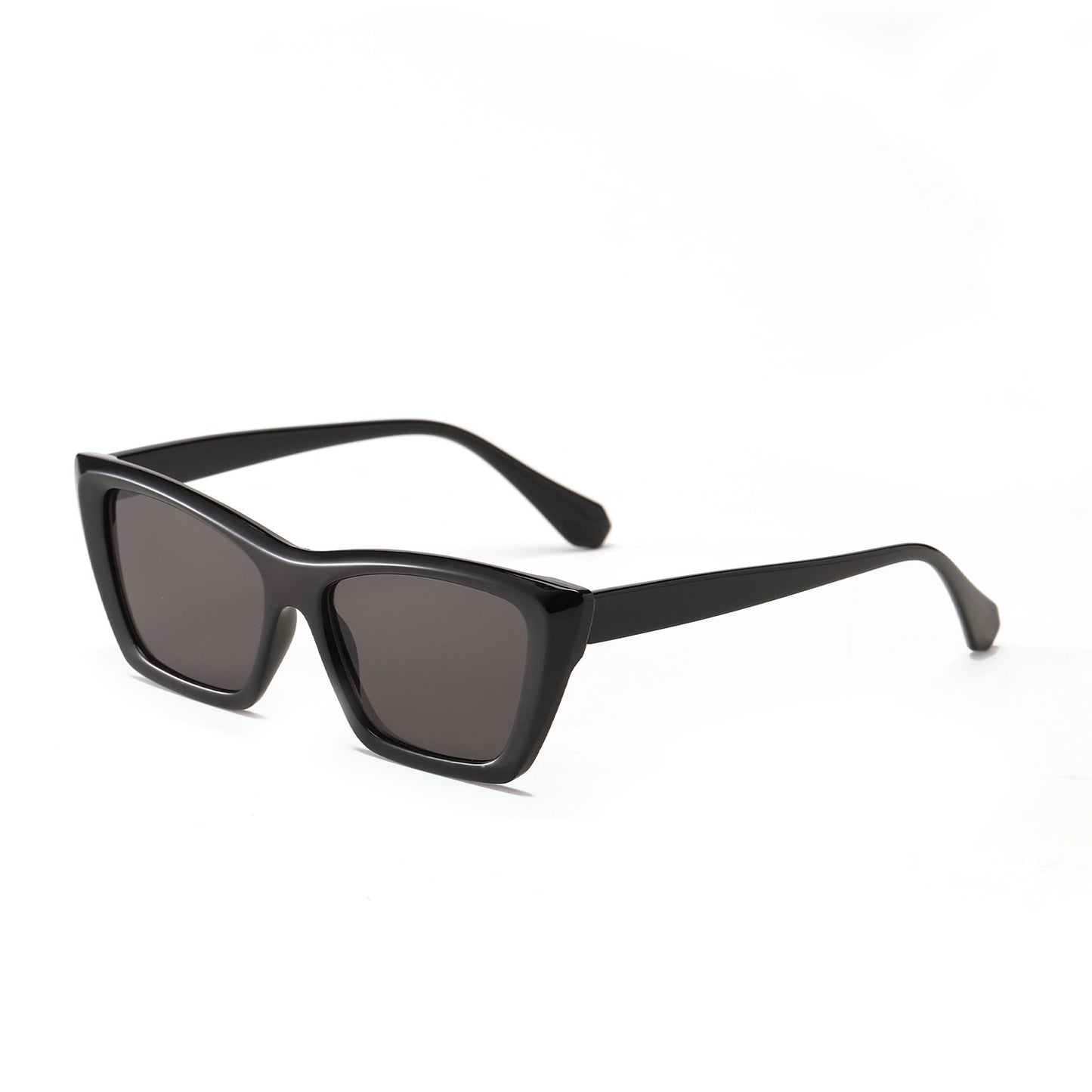 Damen geometrische Sonnenbrille mit stylischem Kunststoffrahmen Karnz