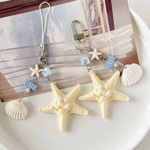 Schlüsselanhänger mit Maritimen Muschelmotiven Karnz