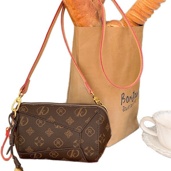 Stilvolle gemusterte Handtasche Karnz
