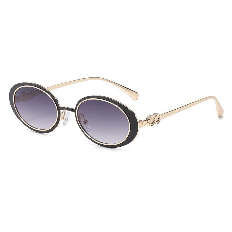 Damen modische Sonnenbrille mit stilvollem ozeanischen Design Karnz