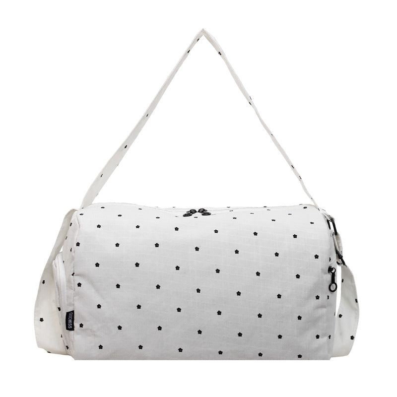 Floral Print Sport Duffel Tasche Karnz