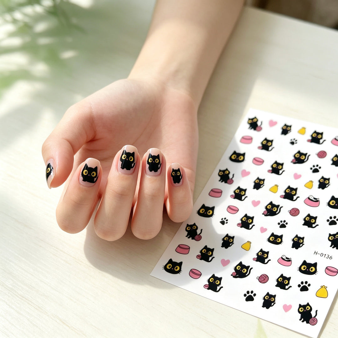 Tropisches Obst-Themen-Nagelkunst-Aufkleber-Set