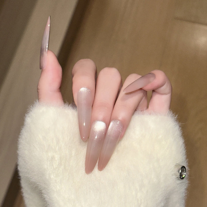 Elegante Ombré Press-On Nagelset