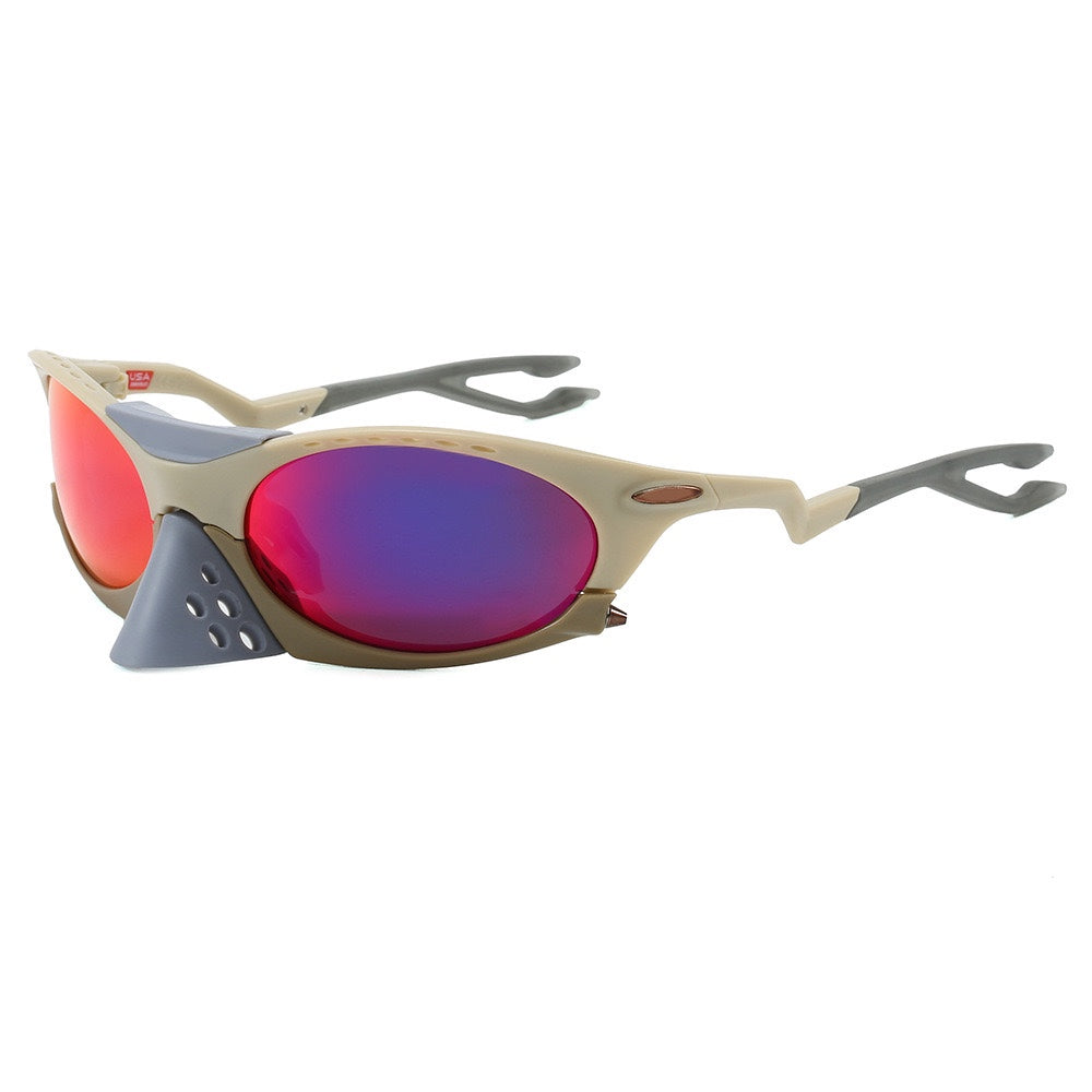 Damen Sportliche Multifunktions-Sonnenbrille Karnz