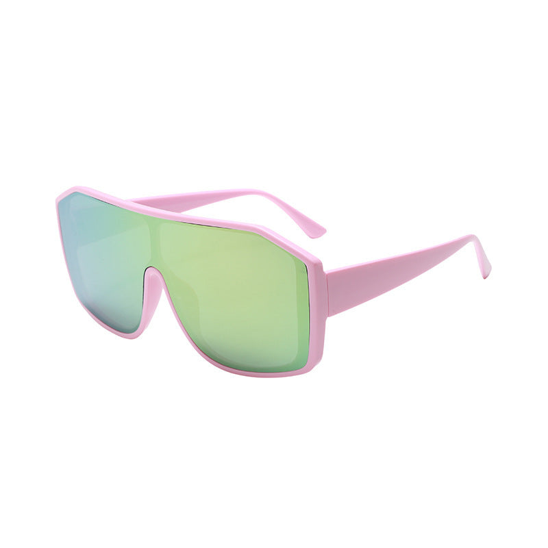 Damen Oversized Sonnenbrille mit robustem Rahmen und stylischem Design Karnz