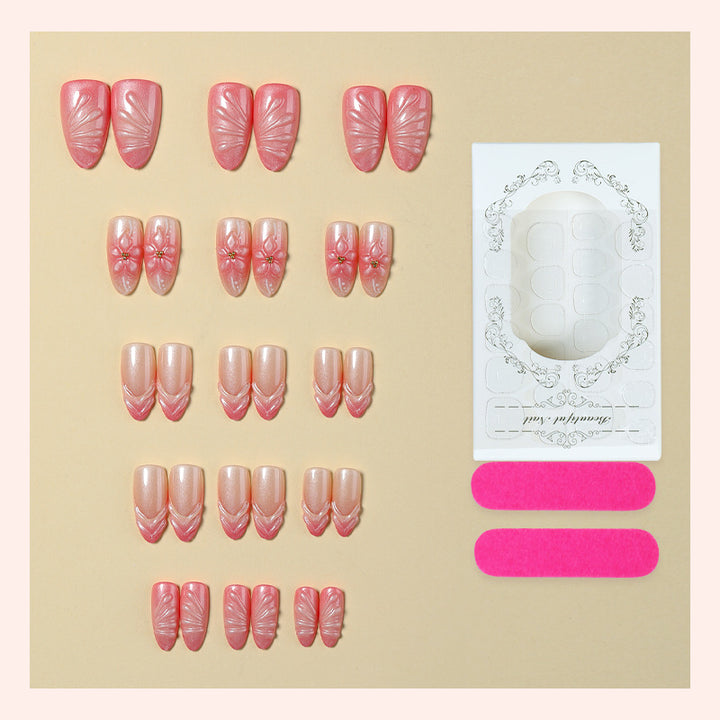 Dekoratives Press-On Nagelkunstset Karnz 1788495816
