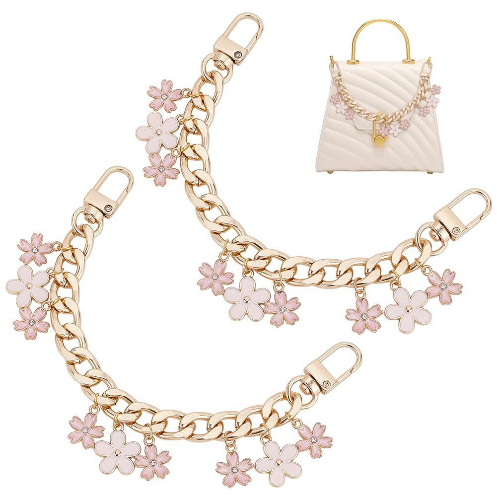 Verspieltes florales Charm-Armband Karnz