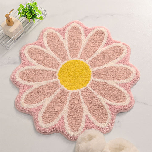 Floral Design Badeteppich
