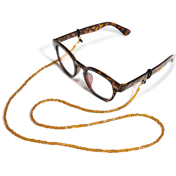 Premium Perlen Brillen Kette Karnz