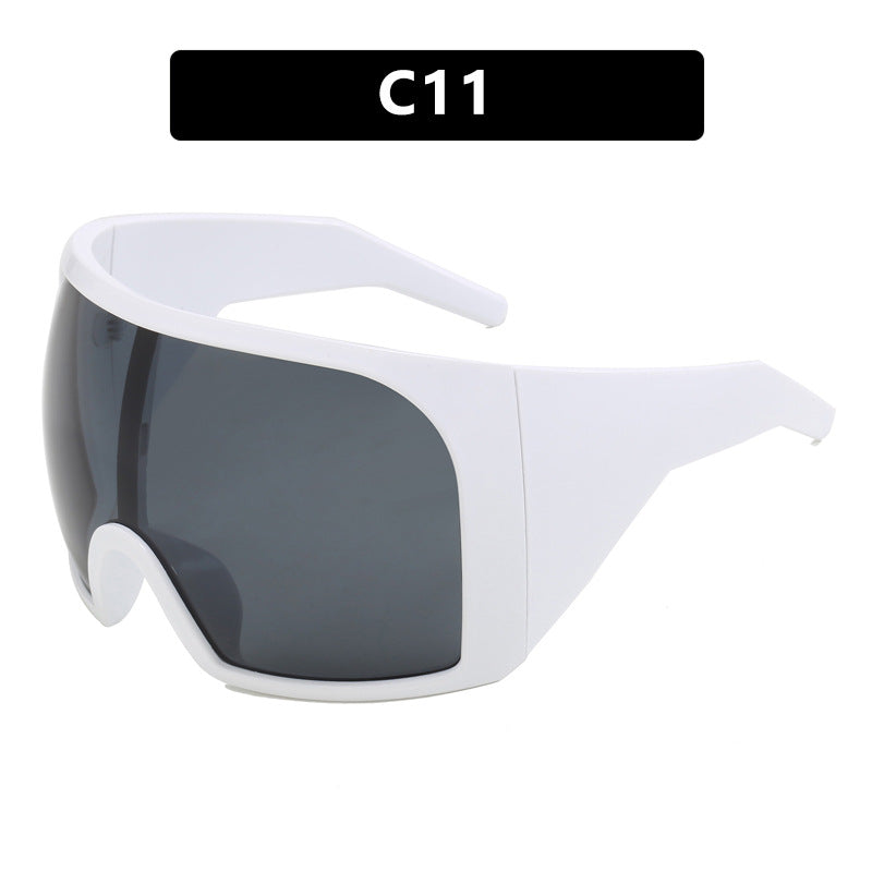 Damen sportliche Sonnenbrille mit aerodynamischem Design Karnz