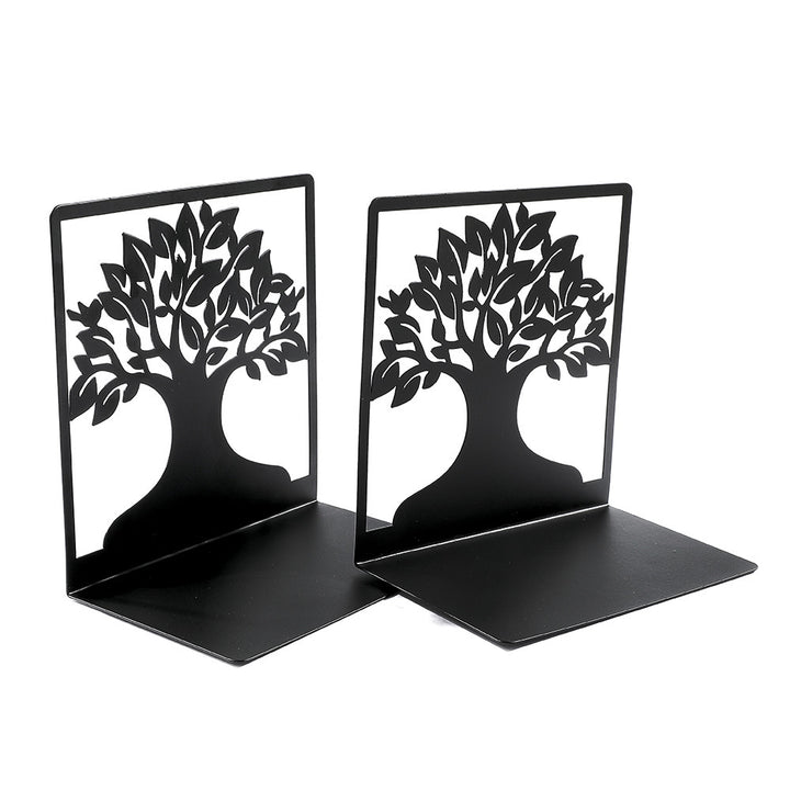 Dekorative Metallbaum-Design-Bücherstützen