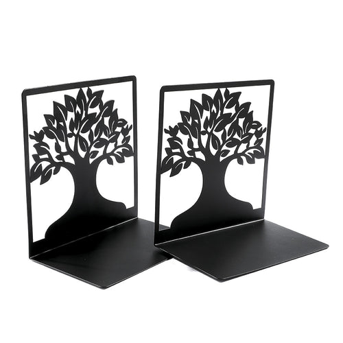 Dekorative Metallbaum-Design-Bücherstützen