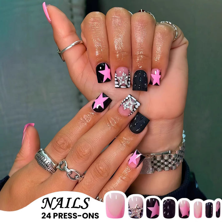 Glamorous Press-On Nail Art Karnz