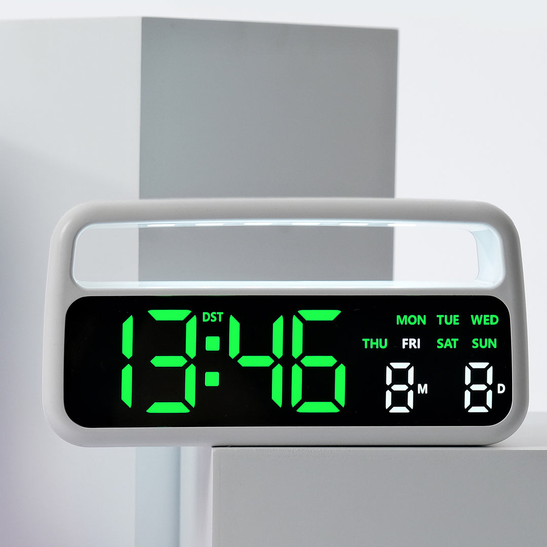 Digitaler Wecker mit Großem Led-Display und Intelligenten Funktionen Karnz