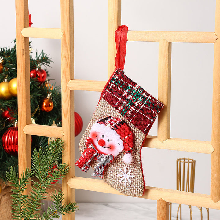 Festlicher Weihnachtsstrumpf Karnz