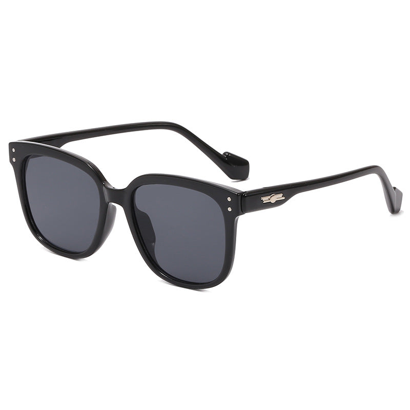 Damen stylische rechteckige Brille Karnz
