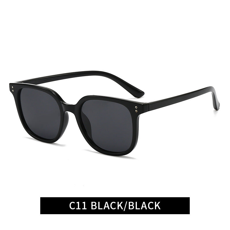 Damen elegante quadratische Sonnenbrille Karnz