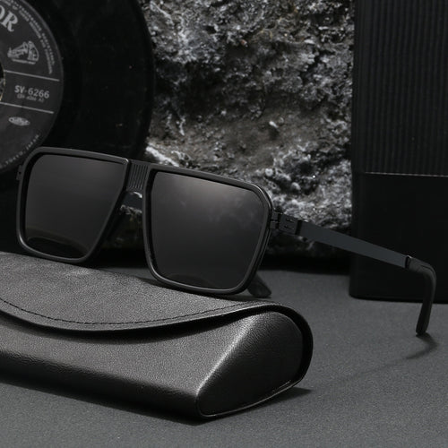 Damen modische Sonnenbrille im modernen, eckigen Design Karnz