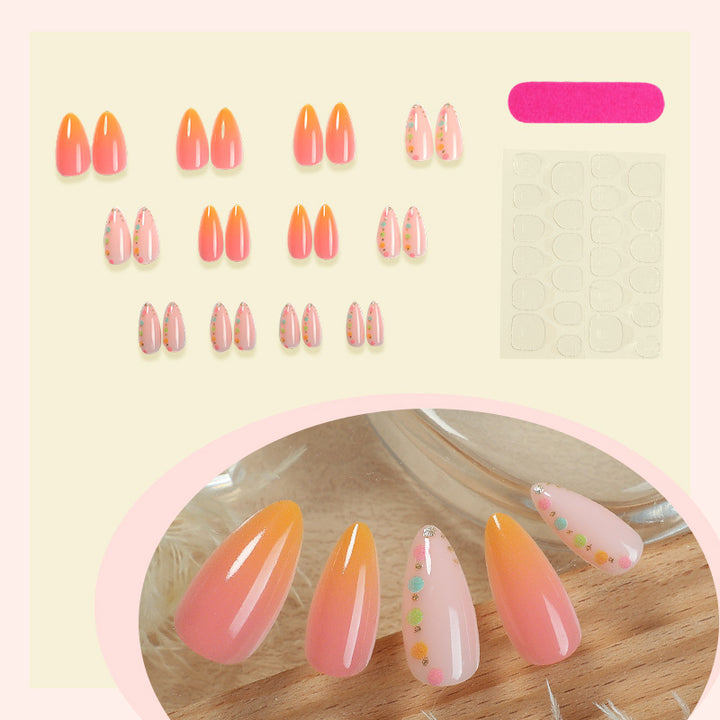 Premium Gradient Press-On Nail Set Karnz