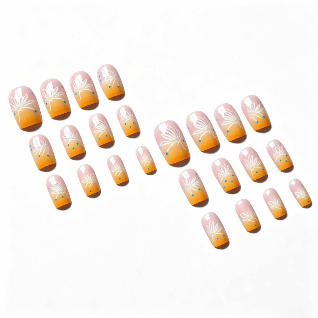 Blumenkunst Nageldesign-Kit