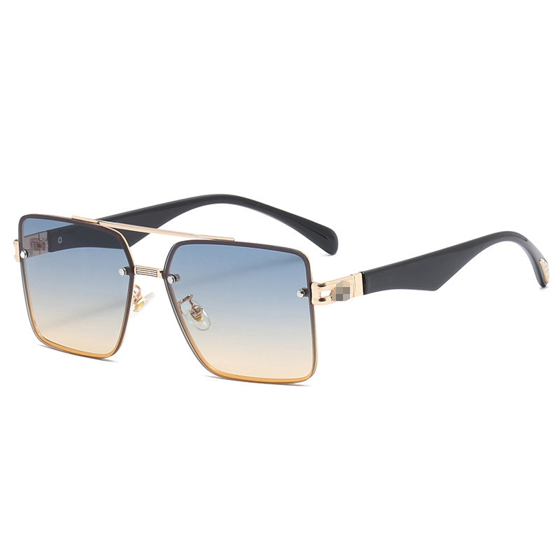 Damen modische Sonnenbrille mit elegantem Metallrahmen Karnz