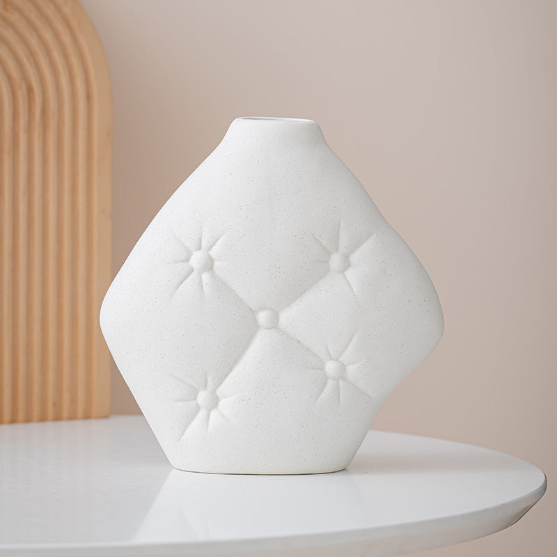 Optimierte geometrische dekorative Keramikvase