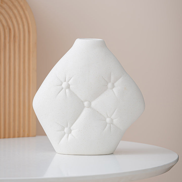 Optimierte geometrische dekorative Keramikvase