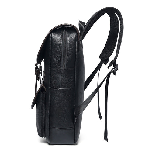 Premium Leder Laptop Rucksack Karnz