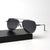 Herren elegante Flieger-Sonnenbrille mit polarisierenden Gläsern Karnz