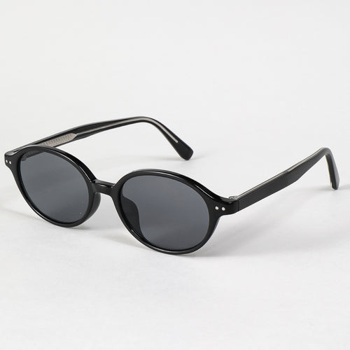 Damen modische Sonnenbrille im Retro-Stil mit braunen Gläsern Karnz