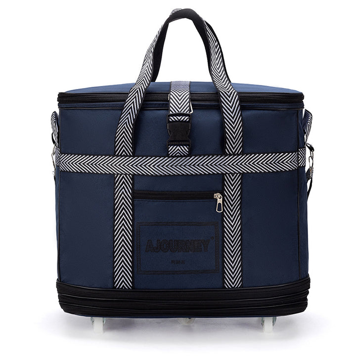 Stylische isolierte Kühltasche für Reisen