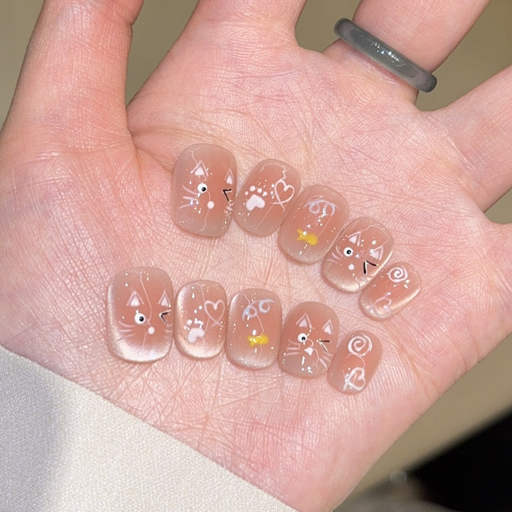 Verspielt Künstliches Nageldesign Karnz
