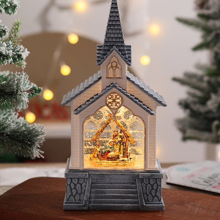 Beleuchtete Weihnachtsdekoration Karnz