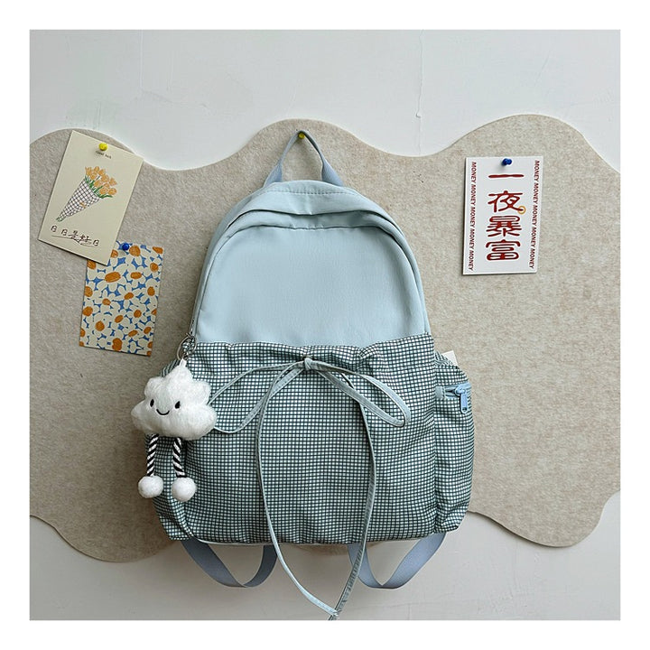 Süßer gemusterter Kordelzug-Rucksack