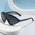 Damen sportliche Sonnenbrille mit ergonomischem Vollranddesign Karnz