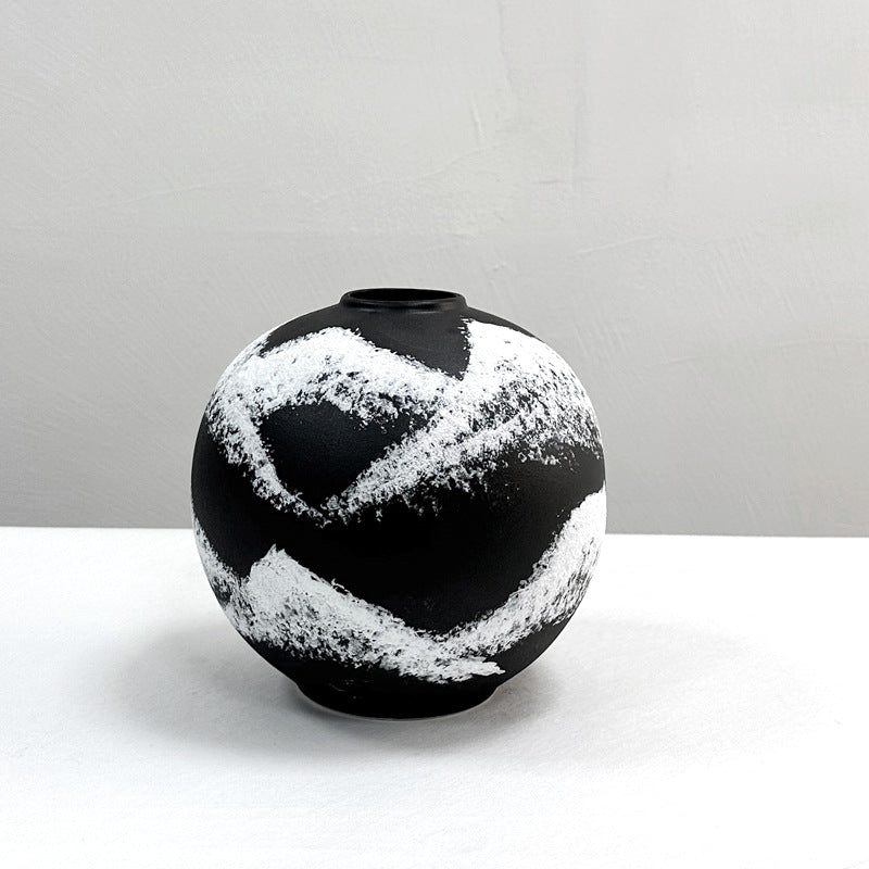 Abstrakte dekorative Kunstvase