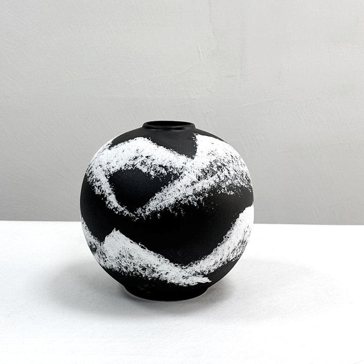 Abstrakte dekorative Kunstvase